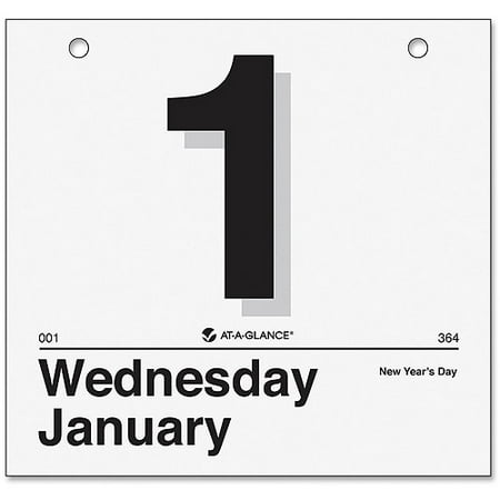 at a glance today is k4 base daily calendar refill walmart com