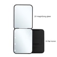 thumbnail image 3 of Kmbangi Pocket Makeup Mirror, 2X Magnification Foldable Portable LED Mirror Mini Mirror Gift, 3 of 6