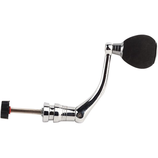 ZOUSSIQI Spinning Handle Nonslip 2 Reel Replacement Handle Metal Fishing Reel Replacement Parts CA919-33484