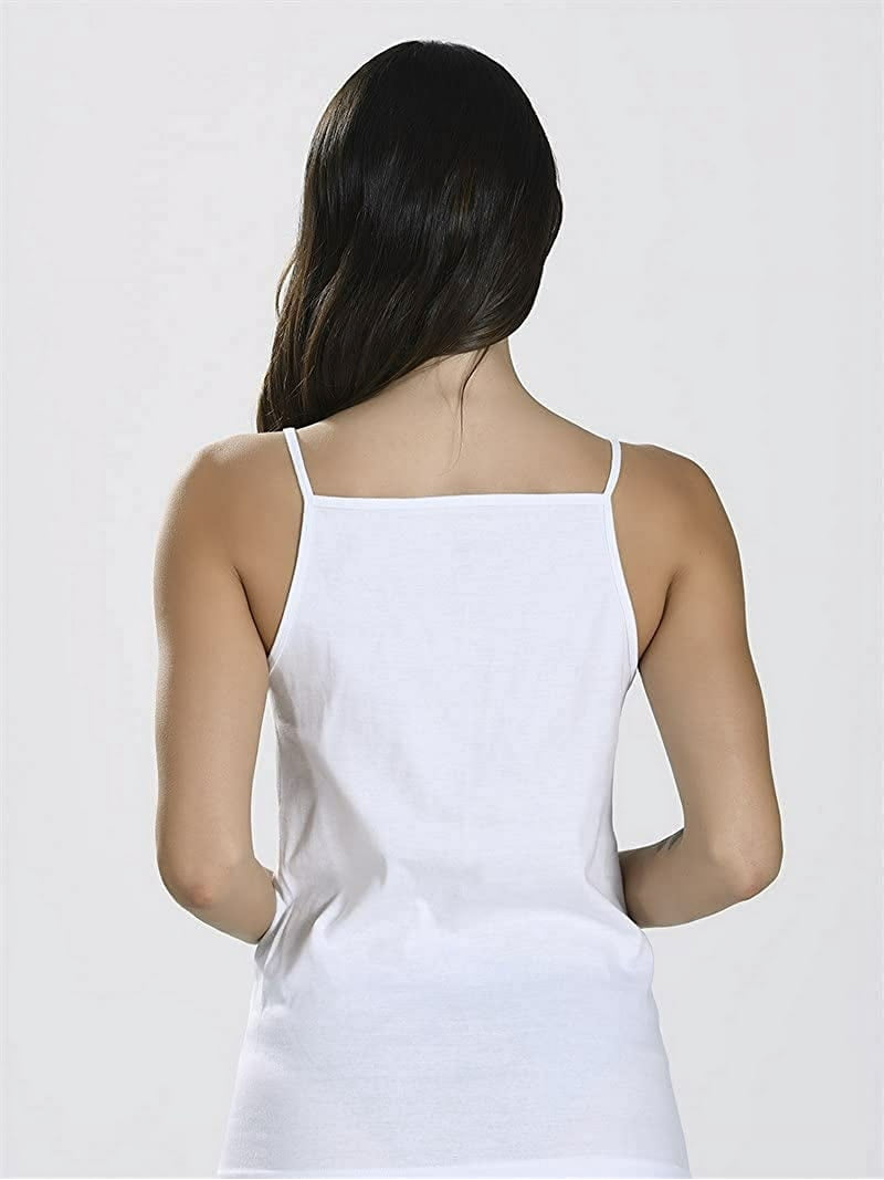 Women's Cotton Racerback Crop Tank Top - Sleeveless Slim Fit Camisole, Casual Or Sleepwear