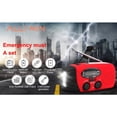 thumbnail image 3 of Batería externa Crank Radio Trokphy 2000 mAh con células solares y flash, 3 of 7