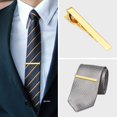 thumbnail image 5 of HAHADAXA Pinces à Cravate, Style Mode Simple - Ensemble de 3 Pcs d'Épingles à Cravate pour Hommes, Ensemble de Pinces Barre pour Cravates Régulières Cravate Mariage et Pinces d'Affaires, 5 of 5