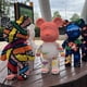 thumbnail image 4 of Bloques de construcción Bearbricks, juguetes, osito gigante, violencia fluida, modelo de oso, ladrillos constructores, juguetes, novela, regalos para el día de San Valentín para niños, 4 of 5