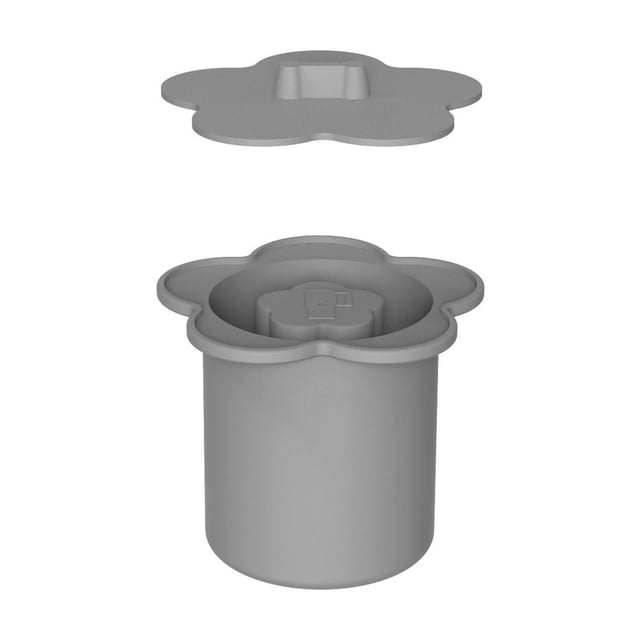 Stanley cup Silicone Ice Tray With Lid, Easy To Remove From The Mold, Water Cup Ice Tray Mold, 40oz Cylindrical Ice