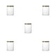 thumbnail image 1 of Moyic Frasco de vidrio hermético con tapa para almacenamiento de cocina - Frasco de almacenamiento de vidrio duradero y a prueba de fugas Type2 NO2, 1 of 6