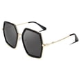thumbnail image 1 of Gafas de sol FEISEDY retro cuadradas grandes para mujer B2503, 1 of 7