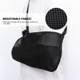 thumbnail image 5 of Cool Mesh Arm Sling Adjustable Shoulder Immobilizer Medical Sling For Broken Arm(black), 5 of 5