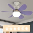 thumbnail image 2 of Bombilla LED Ventilador Techo E27 Enchufe Lámpara Base 52 Cm, 2 of 9