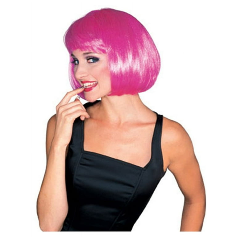 Super Model Wig Hot Pink Super Model Wig Hot Pink