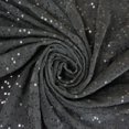 thumbnail image 4 of Minerva Sequin Stretch Knit Fabric Black - per yard, 4 of 6