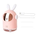 thumbnail image 1 of Humidificador de aire 2W USB 300ml Humidificador Difusor de luz portátil de dibujos animados para oficina en casa, rosa Methold HA003094-01B, 1 of 6