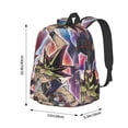thumbnail image 6 of Yu-Gi-Oh Film Unisex Laptop Backpack Large Capacity Daypack Shoulders School Bookbag Satchel Rucksack Travel Bag, 6 of 8