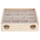 thumbnail image 2 of Laberinto para hámster, ratón, ratones, madera Natural, juguete inteligente interactivo para mascotas con vidrio acrílico, 2 of 5