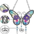 thumbnail image 6 of Butterfly Metal Wind Chimes Decoration Handmade Garden Hanging Pendant Mother's Day Birthday -A, 6 of 8