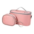 thumbnail image 3 of Bolsa de cochecito multiusos con cremallera suave de gran capacidad, Mini bolsa de pañales portátil, bolso de mano, bolsa de momia para ir de compras, Rosa CUTICAT Organizador de cochecito, 3 of 8