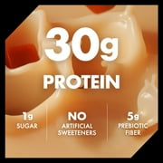 Oikos Protein Shake, Shelf Stable, Salted Caramel, 30g Protein, 12 fl oz, 4 Count Bottles