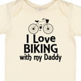 thumbnail image 4 of Inktastic I Love Biking with Daddy Boys or Girls Baby Bodysuit, 4 of 5