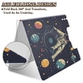 thumbnail image 2 of FORMRS A4 Clipboard Folder with Pen Holder Horizontal Foldable School Office Binder, Astronaut Space, 2 of 9