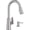 Spot Resist Stainless, variant on Moen Inc Moen Edwyn Single Handle Pull-Down Kitchen Faucet with Soap Dispenser