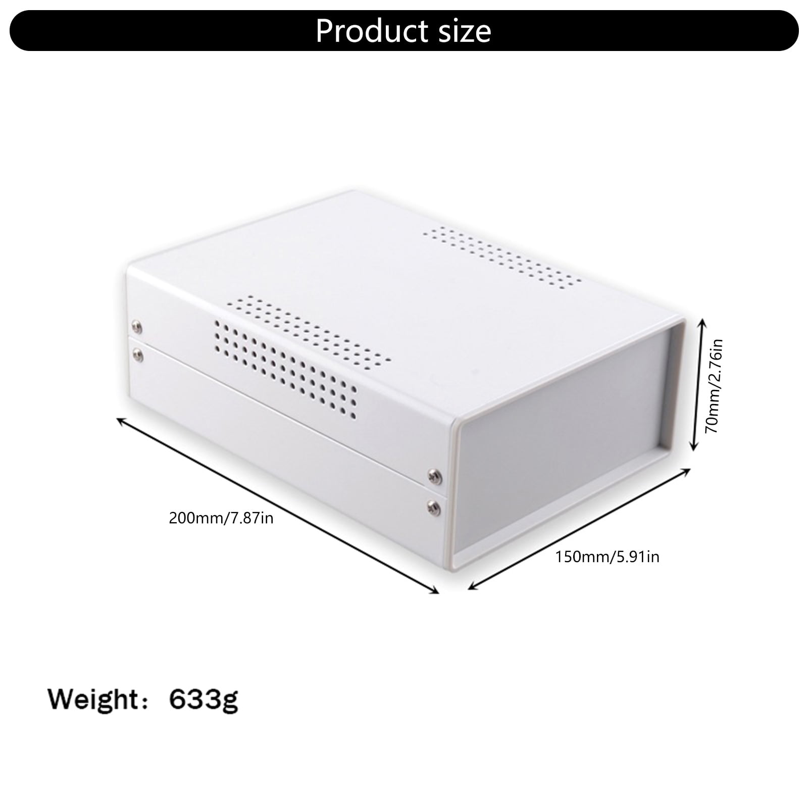 Professional Iron Enclosure Wire Junction Distribution Control Box for Industrial Electrical Instrument Applications