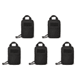 thumbnail image 1 of Riñonera con cinturón de nailon, bolsa ligera de caza para equipo para exteriores (negro), 1 of 3