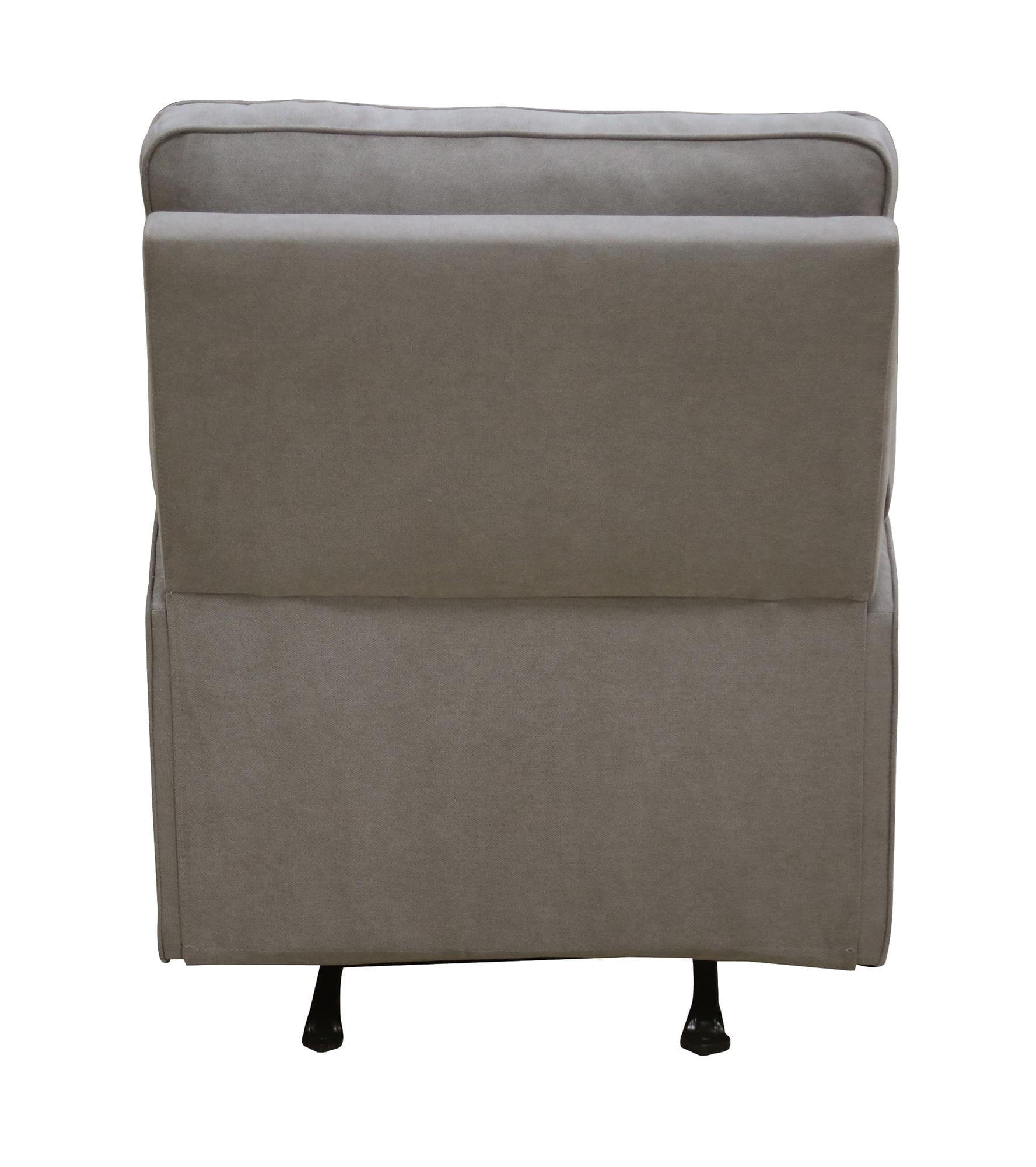 Baby Relax Salma 2-in-1 Rocker Recliner Chair, Taupe Velvet