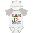 thumbnail image 3 of Inktastic Baby's 1st Christmas Candy Canes Boys or Girls Baby Bodysuit, 3 of 5