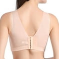 thumbnail image 3 of Sngxgn Women's Cotton Unlined Underwire Bra Back Smoothing(Beige,40E), 3 of 4