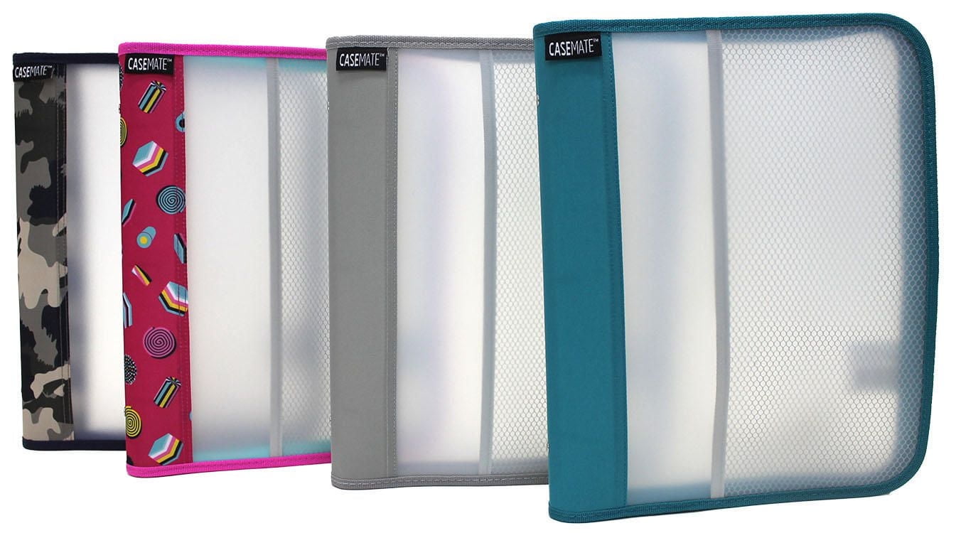 Casemate Case-Mate Polyster Zippered Binder