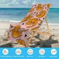 thumbnail image 2 of Cat Beach Towel, Cat Towel, Cute Orange Cat on Pink Bath Towel for Kids Girls Women, Cat Towels for Cat Lovers, Kawaii Kitten Swim Pool Towels, 32x52 Inch, 2 of 7