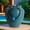 Green, variant on Teamson Home 16.93" Outdoor Glazed Pot Water Fountain