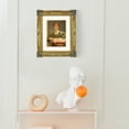 thumbnail image 6 of Simon's Shop Picture Frames 8x10 Gold Photo Frame with Floral Relief, Wall and Tabletop Frames for Home Wedding, 6 of 6
