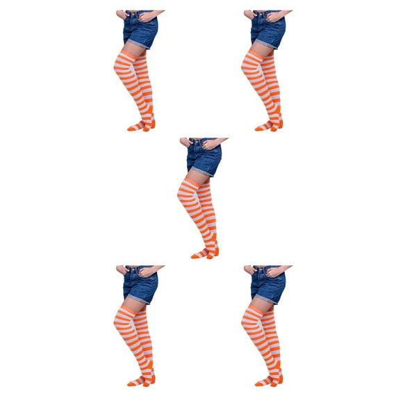 Minnieouse Medias Pantimedias Medias divertidas Calcetines altos iris Muslo Regalos altos Carnaval Fiesta de baile de lujo Mascarada Tipo 9 Type2 NO2 Minnieouse CBP377797