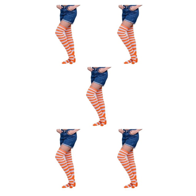 Minnieouse Medias Pantimedias Medias divertidas Calcetines altos iris Muslo Regalos altos Carnaval Fiesta de baile de lujo Mascarada Tipo 9 Type2 NO2 Minnieouse CBP377797