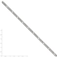 thumbnail image 3 of Stainless Steel Polished 5.3mm 7in Figaro Chain; 7 inch; Lobster (Fancy) Clasp; for Adults and Teens; for Women and Men, 3 of 3