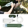 thumbnail image 2 of fastboy Compact Outdoor Survival Water Filter Purifier Filtration System Hiking Gear, 2 of 9