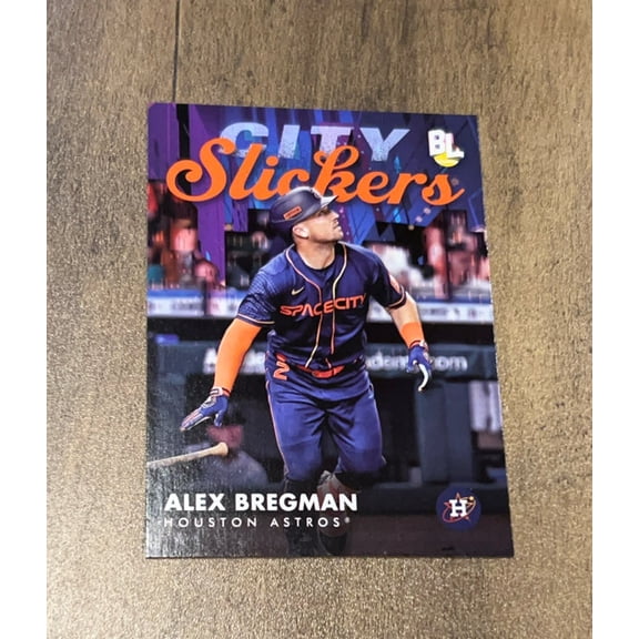 Alex Bregman MLB Houston Astros 2023 Topps Big League City Slickers CS-9 trading card