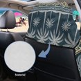 thumbnail image 5 of FOR U DESIGNS Elephant Monstera Geometric Print Car Seat Towel Covers Portable Washable Car Towel Seat Cover with Seat Absorption Athletic Outdoor Sport Running Towel, 5 of 7