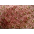 thumbnail image 4 of oneOone Cotton Silk Dark Rose Brown Fabric Flower Watercolor Quilting Supplies Print Sewing Fabric By The Yard 42 Inch Wide, 4 of 4