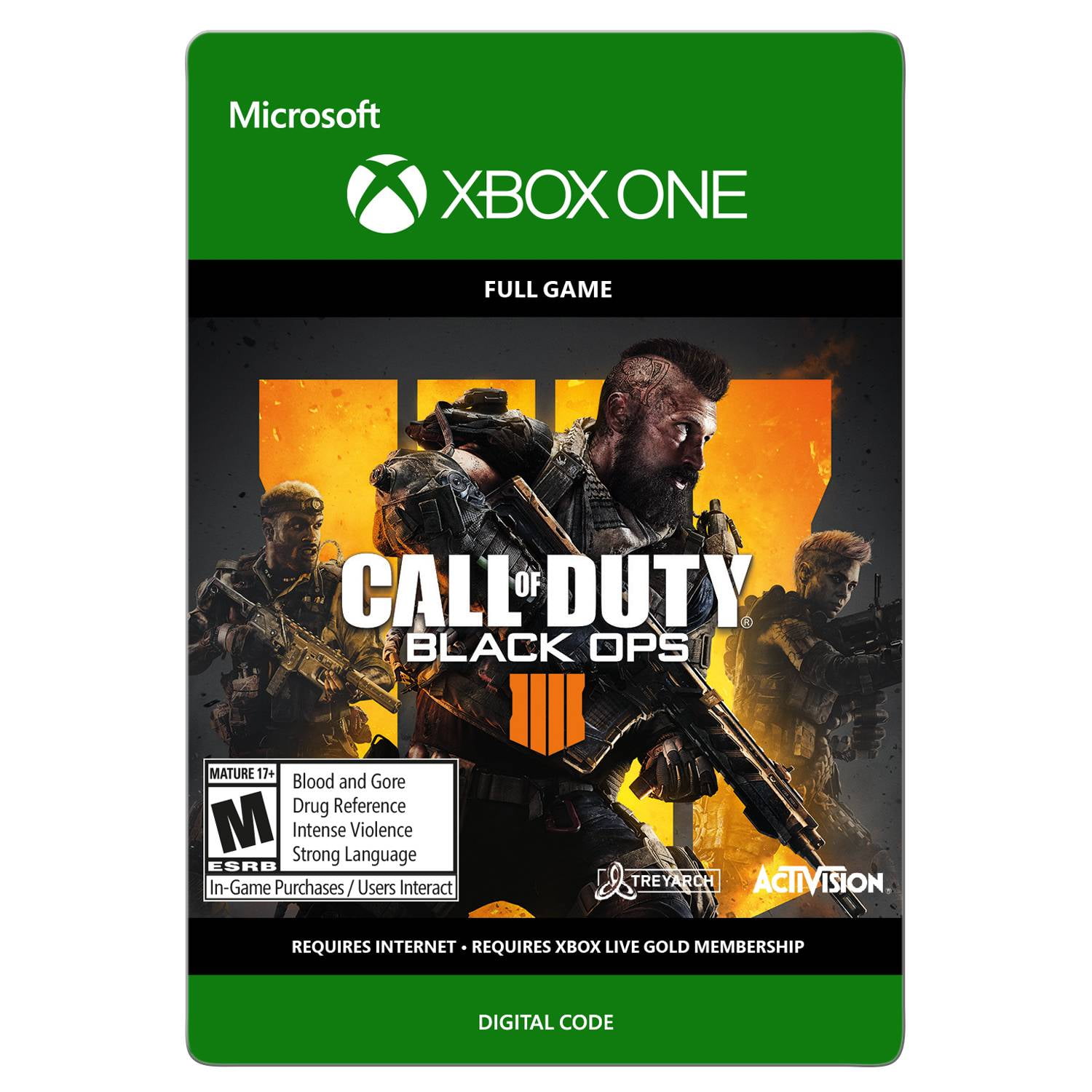 Brokke sig lidenskab Specialist Call of Duty: Black Ops 4 - Xbox One [Digital] - Walmart.com