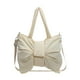 thumbnail image 1 of Bolso de hombro para mujer, cartera, bolso bandolera para , playa, viajes y compras Beige, 1 of 8