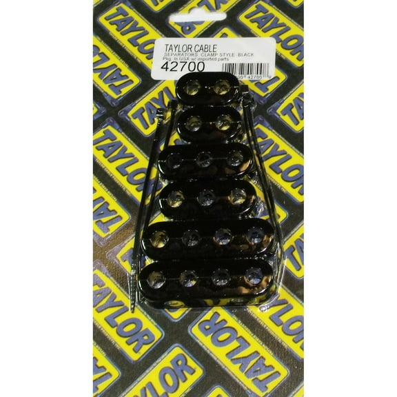 Taylor Cable 42700 7-8mm Separators Clamp Style black