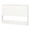 Headboard - Pure White, variant on South Shore Kanagane Full/Queen 1-Drawer Platform Bed, in Pure White