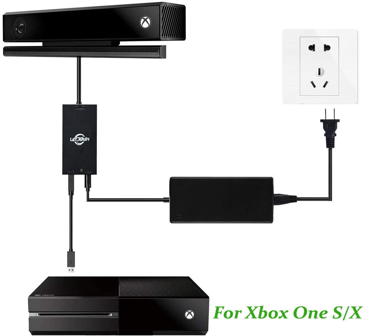 xbox one x kinect adapter