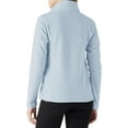 thumbnail image 5 of SMZ Women's Lightweight Warm Zip Up Long-Sleeve Soft Polar Fleece Jacket for Fall Winter, 5 of 8