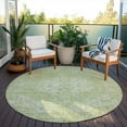 thumbnail image 6 of Addison Rugs Chantille Indoor/Outdoor Traditional Global Sage Washable Round Rug, 8' x 8', 6 of 6