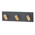 thumbnail image 1 of Key Organizer Hat Rack Wall Mount Decorative Key Holder for Key Hat Towels Black, 1 of 9