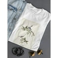 thumbnail image 3 of Bluegrey Flycatcher T-Shirt Women -John James Audubon Designs, Female x-Large, 3 of 4
