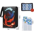 thumbnail image 5 of Estuche para tarjetas Pokémon JM 400 tarjeteros libro de colección, 5 of 5
