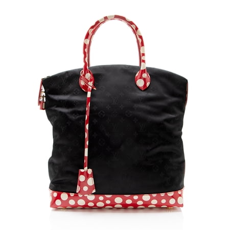 Pre-Owned Louis Vuitton Limited Edition Monogram Nylon Infinity Dots Lockit MM Satchel